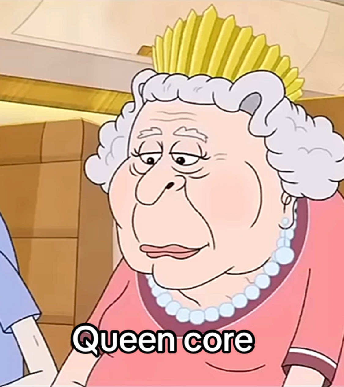 WE’RE NOT ITALIANS! 👑 #theprince #queen #core #theprincecartoon #foryoupage 