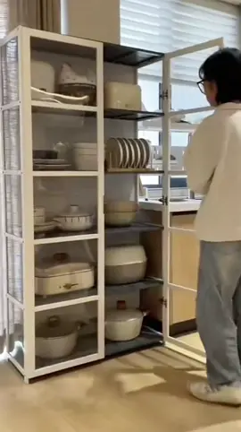 FH Display Cabinet Acrylic 4/5layer Bamboo kitchen Cabinet Organizer#kitchencabinets #displaycabinet #bamboocabinet #cabinetorganizer #displaycabinetorganizer 