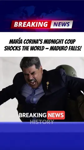 MARIA CORINA’S MIDNIGHT COUP SHOCKS THE WORD! #news #breakingnews #eua #us #usa 