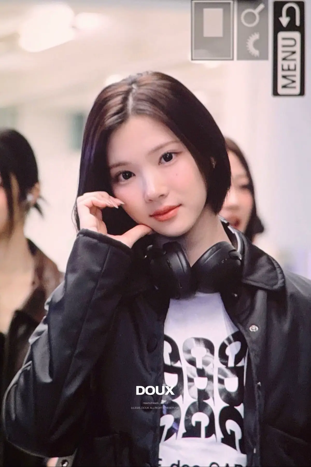 잘 자🫶🏻🫶🏻  #JIWOO #지우 #hearts2hearts #하츠투하츠 #h2h 