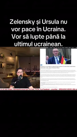 Zelensky și Ursula nu vor pace în Ucraina. Vor să lupte până la ultimul ucrainean. #stiri #unumihai #pentrutine #stiriromania #breakingnews 