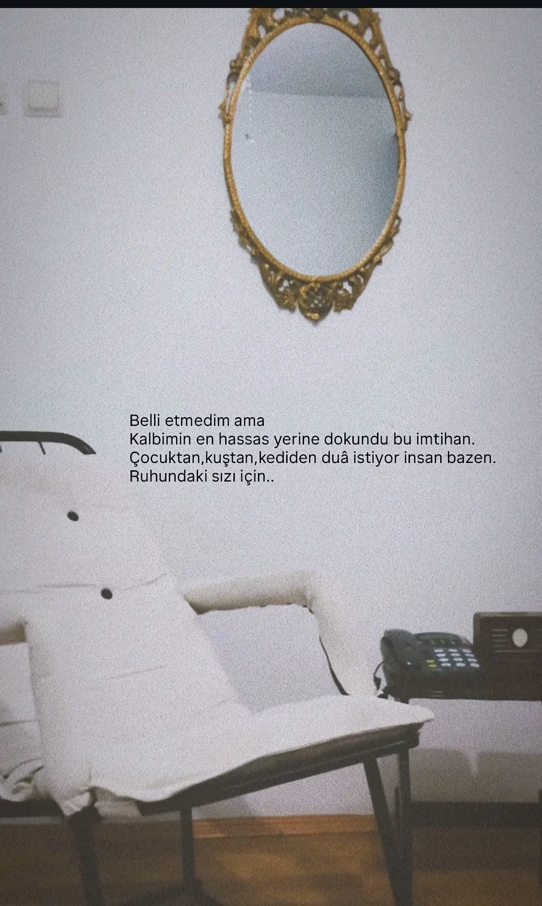 Doymuyordu sanki yüreğim yenilmelere!  Artık almıyordu sanki içim hiçbir şeyi,  Bakıyorum ama görmüyordum görünenleri,  Hasretti sanki kalbim sahici sevilmelere... 