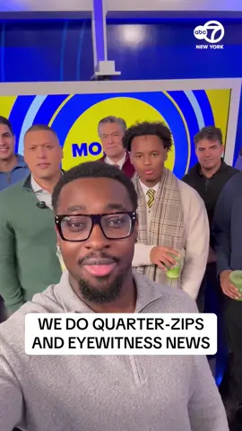 Welcome to the Quarter-zip movement 📈🍵🎥 @Jason Gyamfi @Richdafifth @Nyc.Brook  #quarterzipmovement #performative #quarterzip #news #abc7ny 