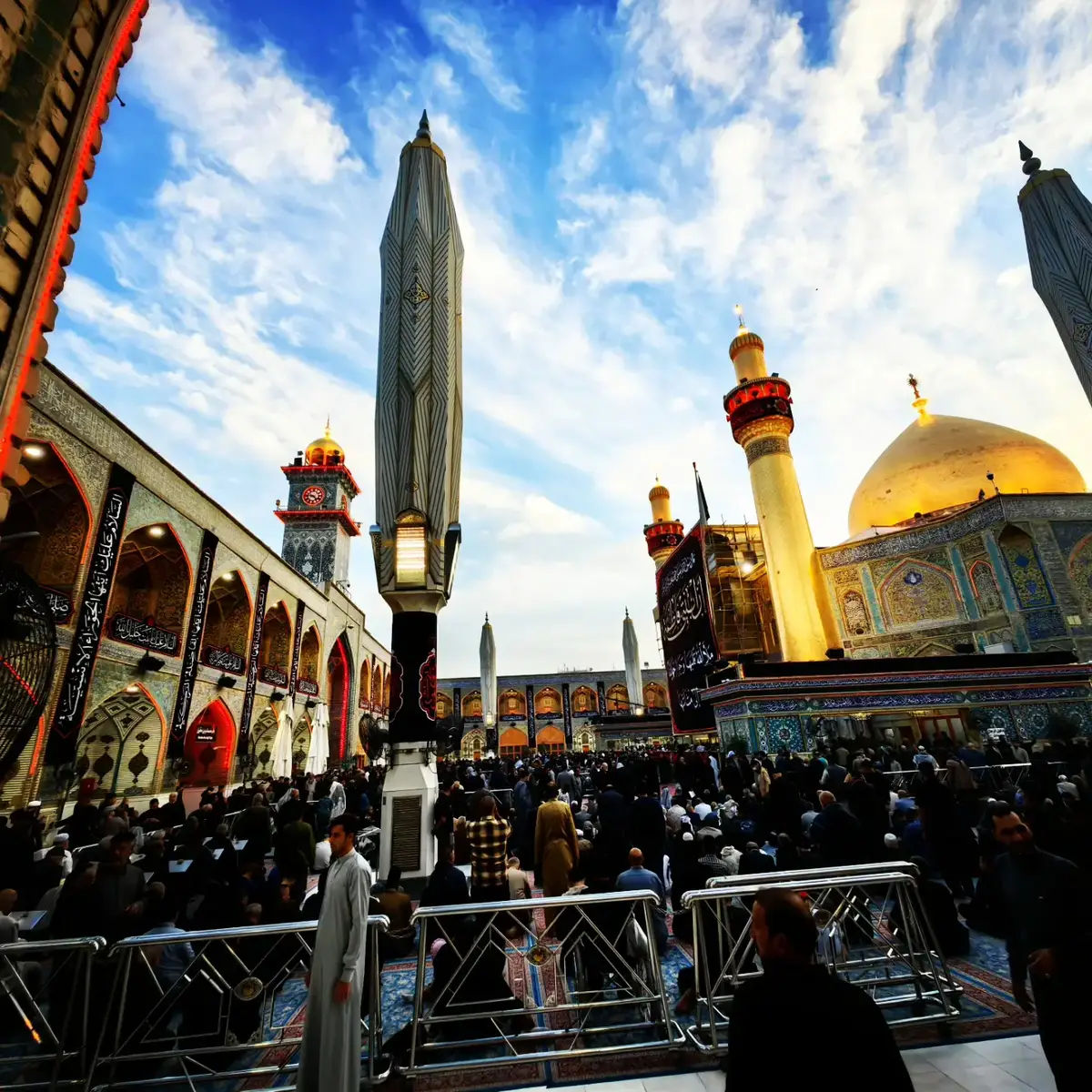 #ذكرى_استشهاد_فاطمة_الزهراء #فاطمة_الزهراء #مرقد_الامام_علي_عليه_السلام #النجف_الاشرف #حزن 