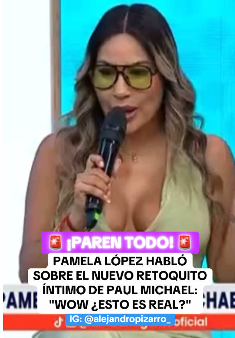 ¡Esto fue lo que dijo! 🙉🔥 #farandulalorcha #paulmichael #pamelalopez #amoryfuego #magalytvlafirme 