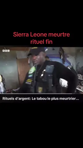 Sierra Leone meurtre rituel fin
