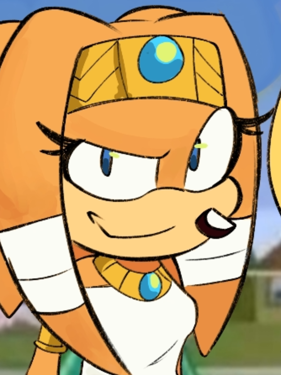 mañana borro la cuenta #sonicthehedgehog #mariarobotnik #tikaltheechidna #cosmosonicx 