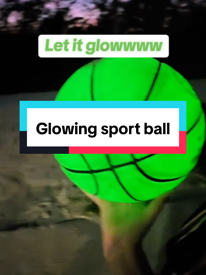 Glowing, rechargable sport balls #christmasgift #tiktokshopblackfriday #tiktokshopcreatorpicks #sportball #glowingbasketball 