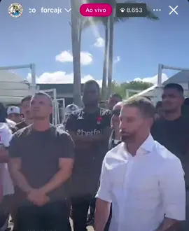 Força Jovem cobra o elenco no CT Moacyr Barbosa 💢 #Vasco 