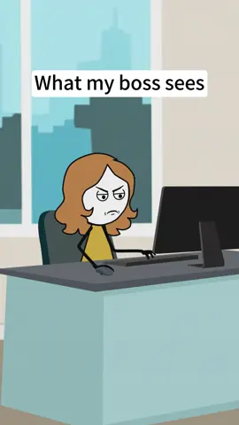 Hope my boss won't see this🤣 #worklife  #work #funny #funnyanimation #pyf 