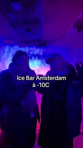 Z’ai froid 🥶 #amsterdam #icebar #bar #froid #sortie 