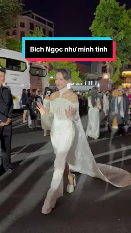 Bích Ngọc như minh tinh#thamdoshowbiz #lienhoanphim #bichngoc 