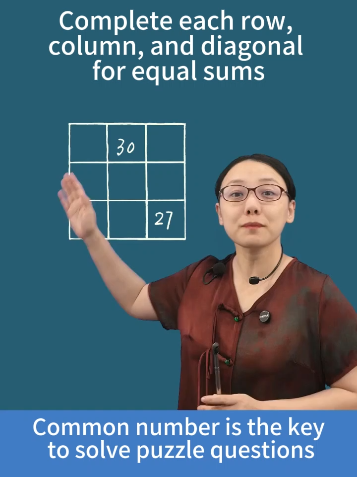 Common number is the key to solve puzzle questions #education #thinking #maths #math #mathematics #puzzle #pattern #calculation
