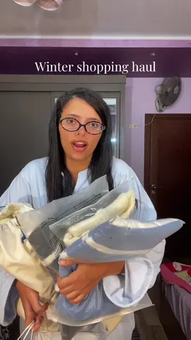 Winter shopping haul 🌟❄️ #wintershopping #shoppinghaul #لبس_الشتا #shoppingegypt  #winterpjama  @RUBY 𓂀 