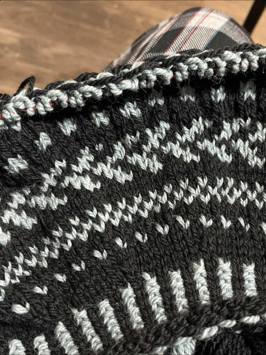 I’m going to go take a nap now and knit some more later #knittok #knitting #fiberart 