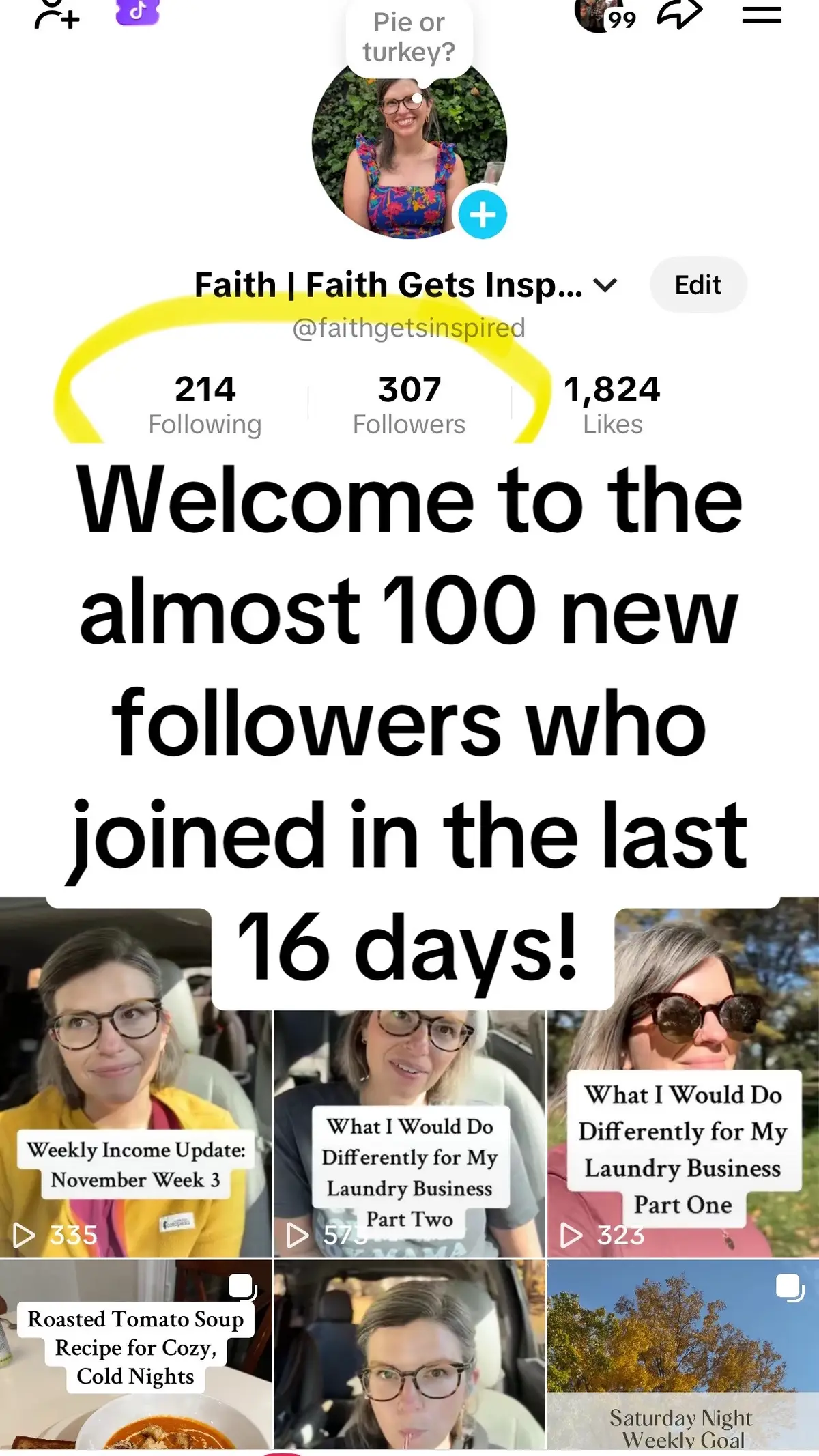 I know some accounts get 100 new followers every hour, but my growth has been slow. 😅 So, I’m celebrating all of you who have joined my little account in the last two-ish weeks. Thank you!!  I hope you find something valuable here that makes you want to keep coming back to check for more! 🥰 #newfollowers #accountgrowth #newaccount 