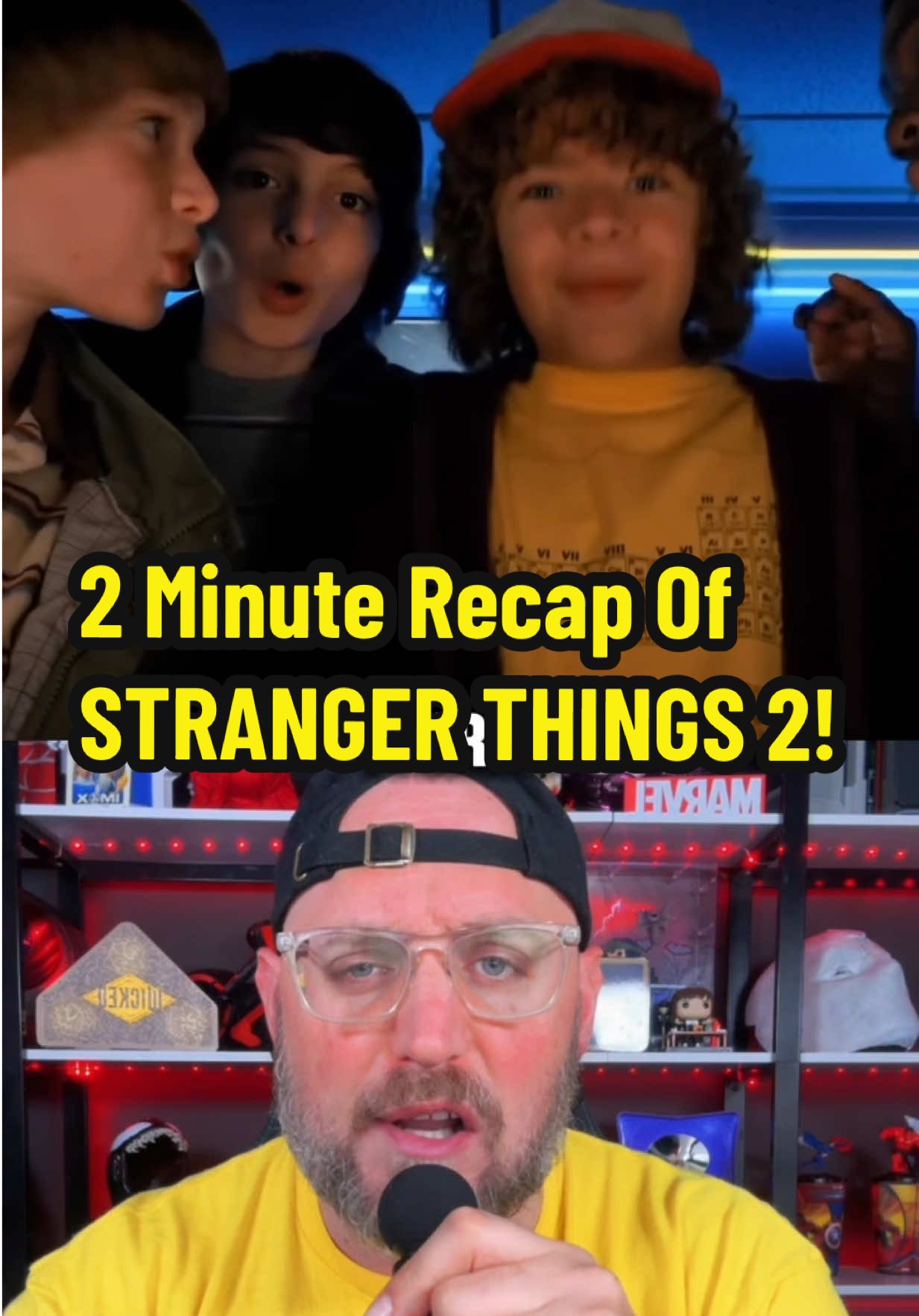 Replying to @Midwest Marvel Guy Need a recap of Stranger Things SEASON 2 before you watch SEASON 5?! I GOTCHU! 🔥🤝 #strangerthings5 #strangerthings #netflix #milliebobbybrown #tvshows @Stranger Things @Netflix 