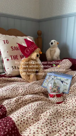One of my favourite parts of the run up to Christmas is reading a different festive book each evening at bedtime. I bring out the same collection every year, with one or two new finds if something catches my eye. Most of them are secondhand treasures from charity shops or gifts from Christmases past ❤️ Maybe I shouldn’t call it an advent calendar because I don’t wrap them 😅 But honestly, wrapping gifts is stressful enough without adding 25 extra books to the list, especially with decorations to put up, the tree to assemble, presents to buy & elves to move! (Still debating Elfie visiting this year 👀) So we keep it simple and just pick the story we fancy each night. It’s perfect for us ✨ I’ll share our favourite Christmas stories in the comments below 📚 Please share your favourites too! 📚🎄✨ #adventcalendar #christmas #childrensbooks #toddlerbedroom #readingnook 