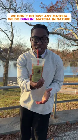 Run. Don’t walk. Type ZipandSip in the Dunkin’ app and secure your medium matcha before it’s too late #dunkinpartner 
