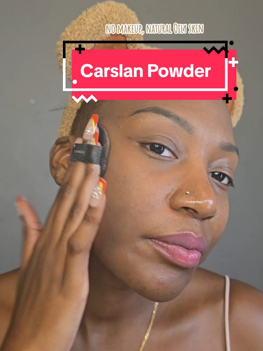 Over 30 makeup must have. I have combo/oily skin and this is a must have for oily control. @carslan_us  #over30club #makeup #oilyskin #settingpowder #tiktokshopblackfriday 