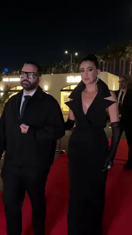 The drama, the dress, the divinity. Witnessing a masterpiece unfold  #ghadaabdelrazek #redcarpet  #غادة_عبدالرازق #fashion @mohamedelsherifofficial 