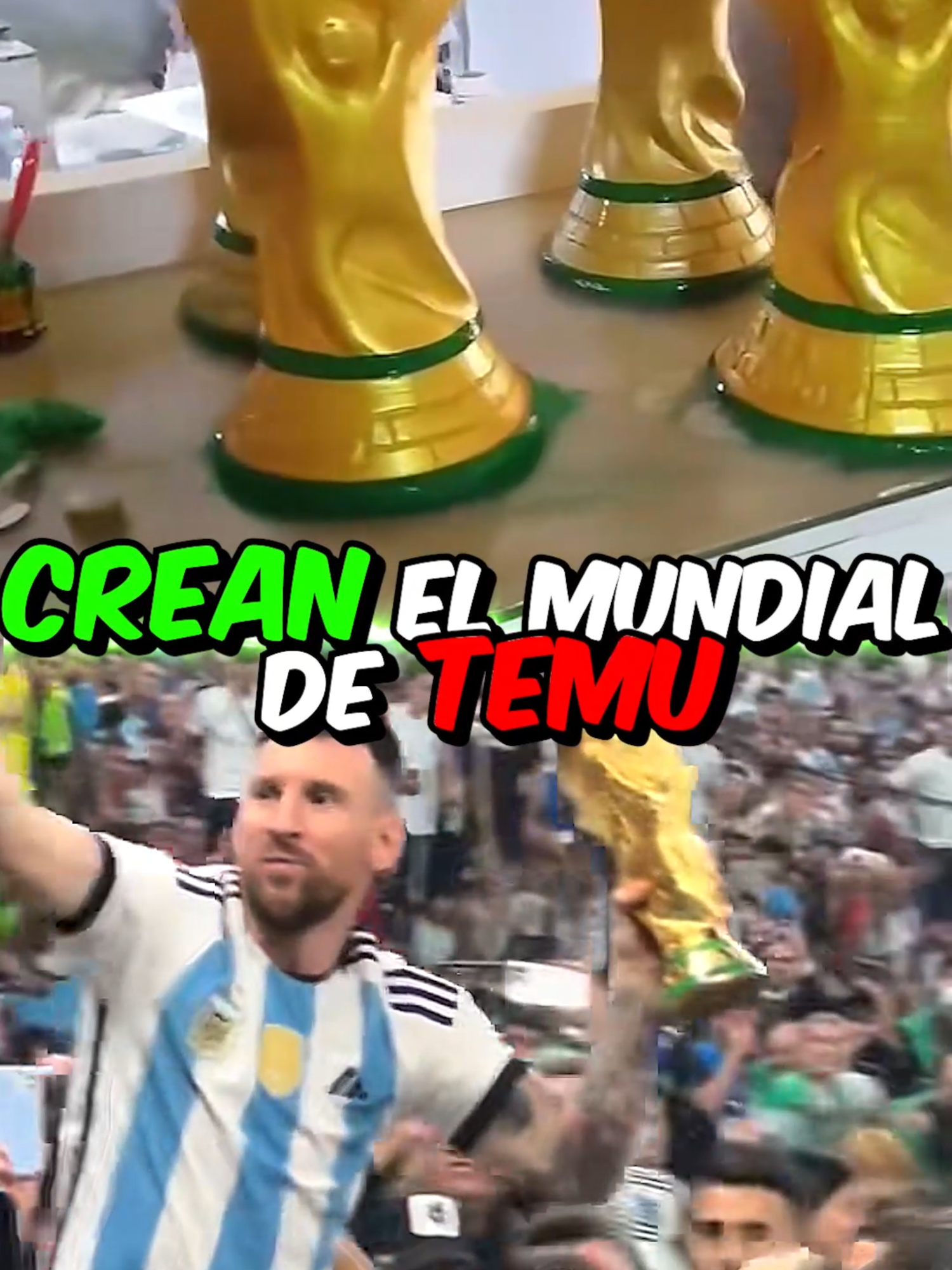 Van a crear el Mundial de Temu para los que no se clasificaron al real