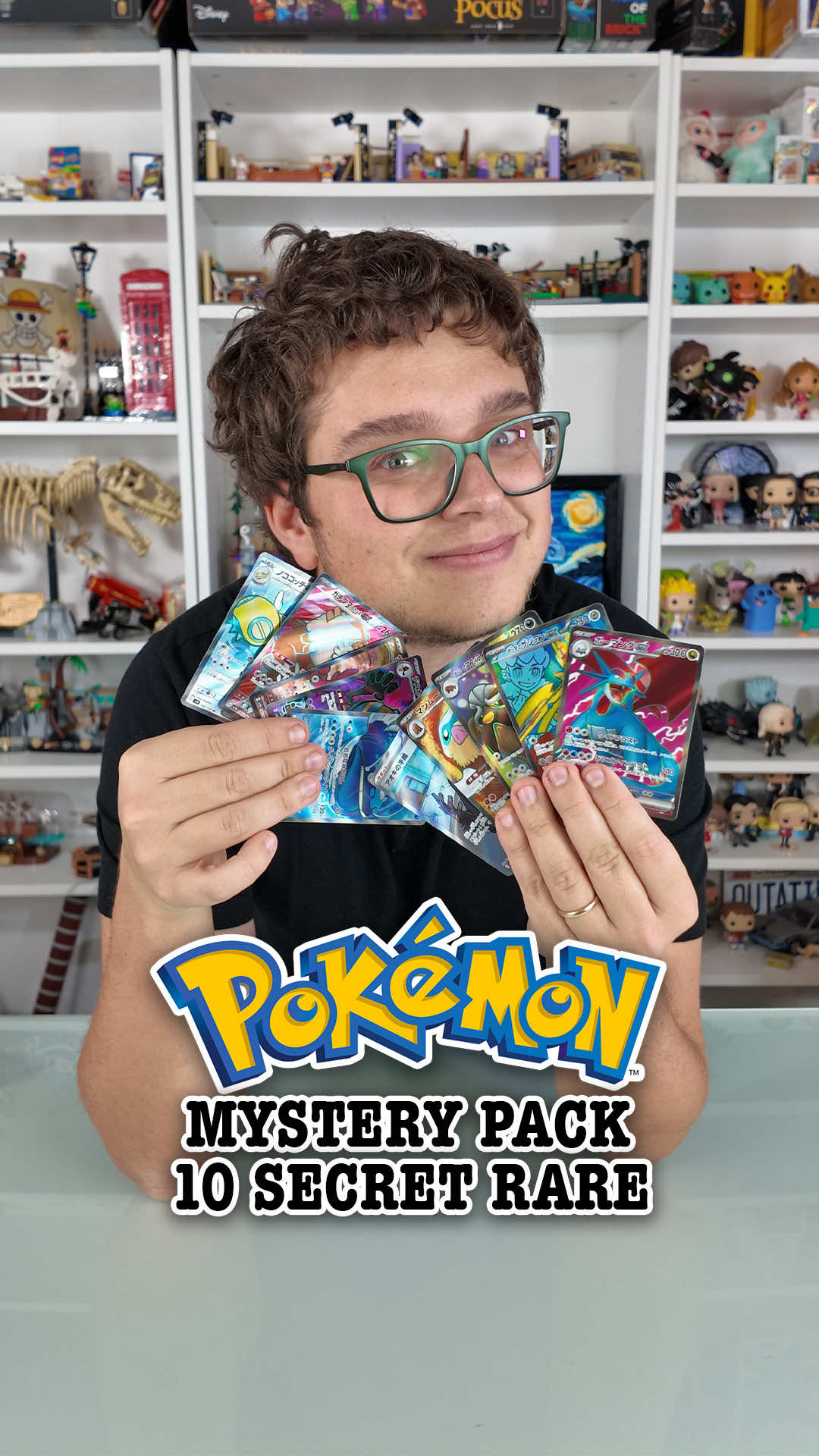 Ho comprato questo Mystery Pack con 10 carte Pokémon Secret Rare in Giapponese: scopriamo se ho fatto bene! 🔎 #AffariDaNerd #CarteCollezionabili #Pokemon #PokemonTCG #TikTokShop