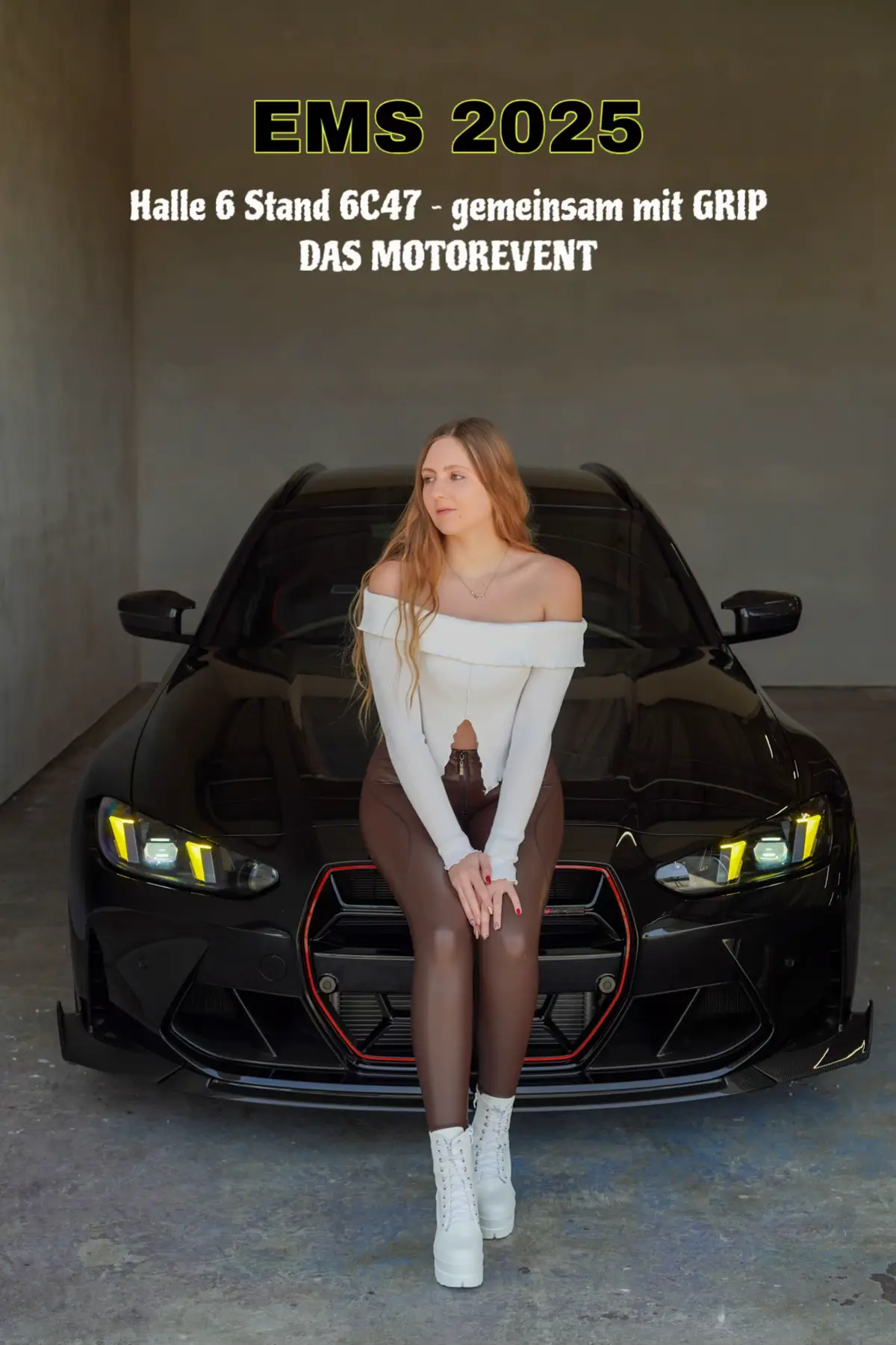 Ab Freitag könnt ihr mich & meinen #M3CS bei der Essen Motorshow besuchen. Ihr findet uns am Stand von Grip das Motorevent (Halle 6 Stand 6C47)🥰 ich freue mich sehr euch zu treffen ❤️ *werbung wegen Nennung ————— #ichtina #bmw #bmwdeutschland #bmwm3cs    