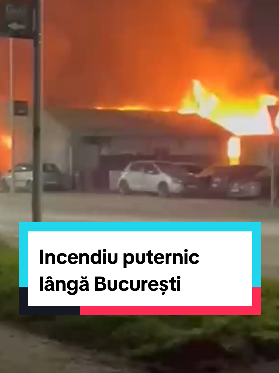 Un incendiu puternic a izbucnit pe Șoseaua Tudor Vladimirescu, în comuna Domnești, chiar între pasajul Domnești și Stația Electrică. Potrivit informațiilor apărute în spațiul public, flăcările au cuprins un spațiu comercial de lângă București, în comuna Domnești, județul Ilfov. #incendiu #pompieri #bucuresti #domnesti #cancan 