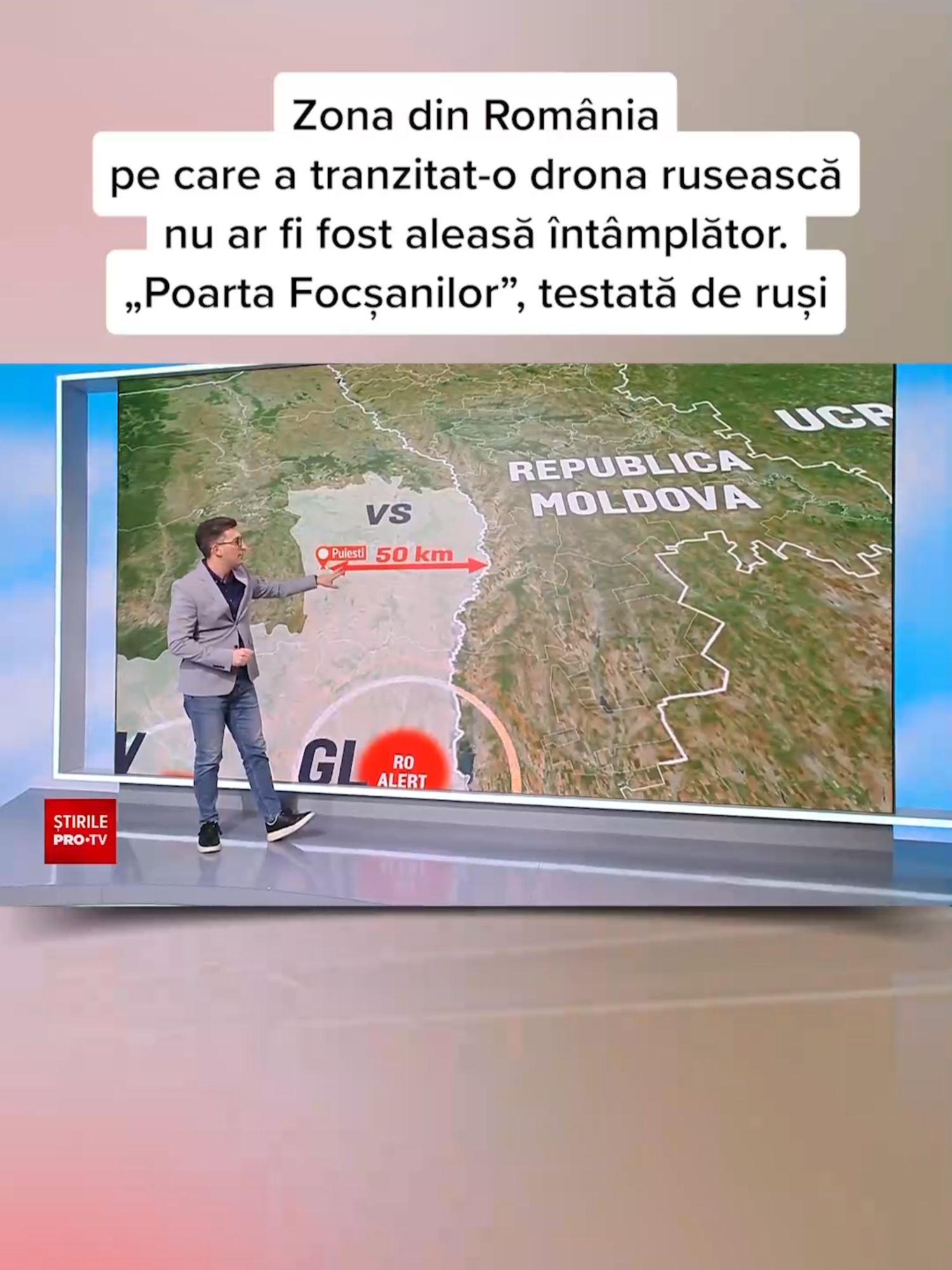 Zona din România pe care a tranzitat-o drona rusească nu ar fi fost aleasă întâmplător. „Poarta Focșanilor”, testată de ruși #stirileprotvdeastazi #news #stiri #protv #stirileprotv