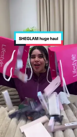 مخزون السنة من الميك اب 💕 @SHEGLAM  #SHEGLAM #SHEGLAMblackfriday #SHEGLAMhaul #fullfaceofSHEGLAM