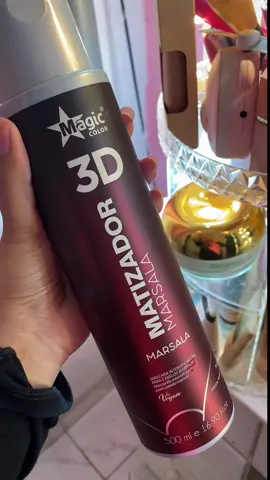 testando matizador marsala da magic color  @magicolorhair #marsala #marsalahair #cabelomarsala #marsalaroxo #magiccolormarsala 