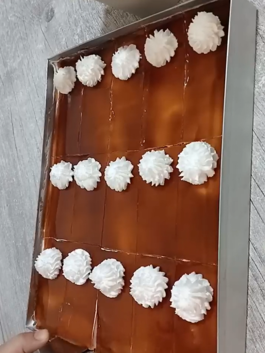 طرونش باتيسري الكراميل ببيضة واحدة بدون حليب اقتصادية بحجم عائلي #الشعب_الصيني_ماله_حل #مطبخ #مطبخ #طبخ #وصفات 