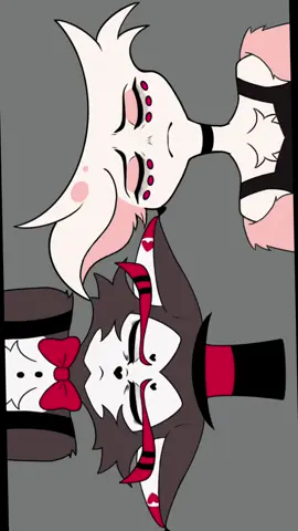 I’m a million years behind the trend but I had to do this for them. I apologize if the mouths  get a little wonky I don’t know how to animate 😭 #hazbin #hazbinhotel #huskerdust #hazbinhotelfanart #hazbinhotelart 