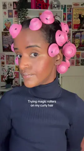 Hope this turns out super cute #magicrollers #hairrollers #heatlesscurls #hairrollers #fypage 