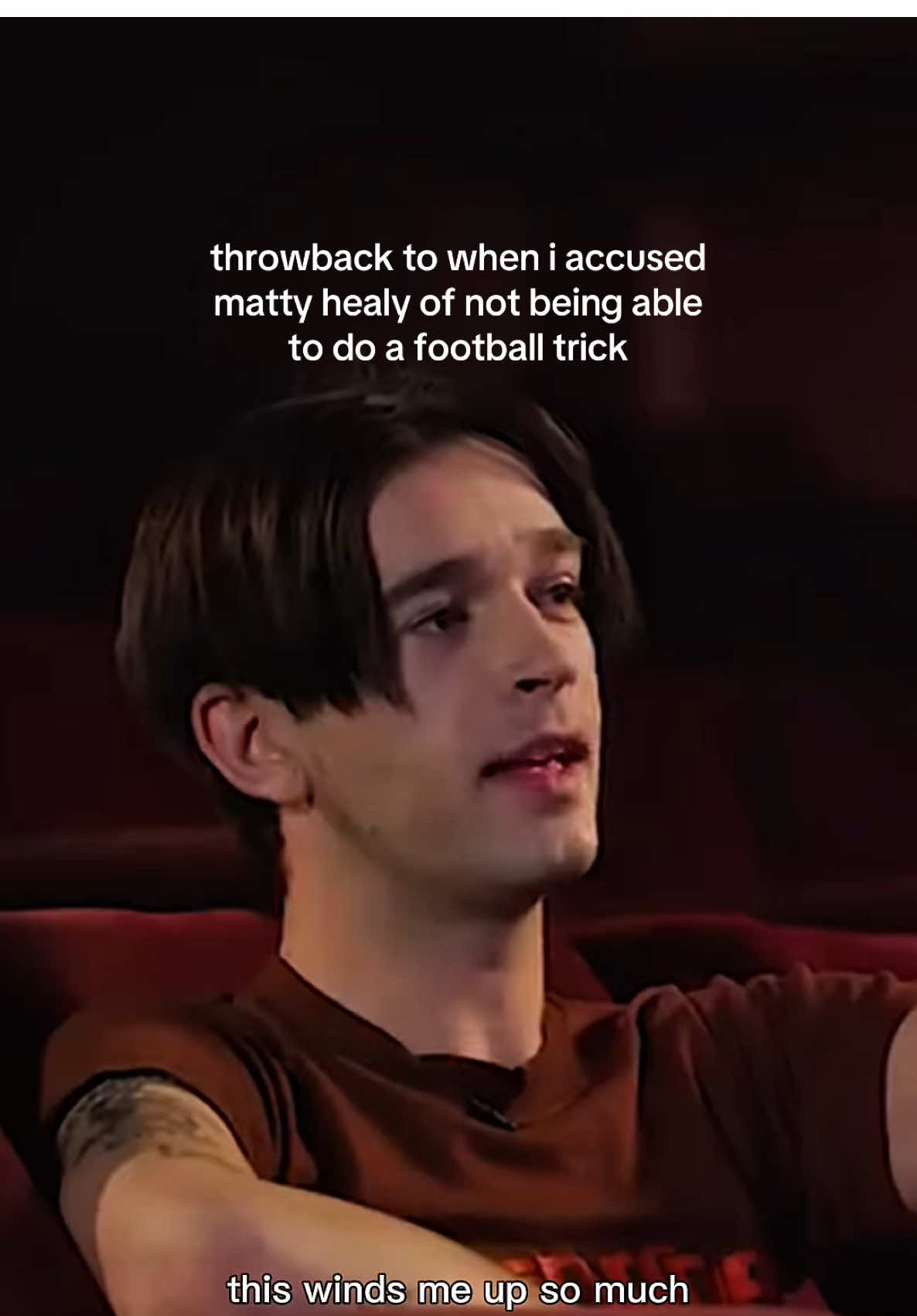 welcome to tiktok @Matty Healy  #mattyhealy #the1975 