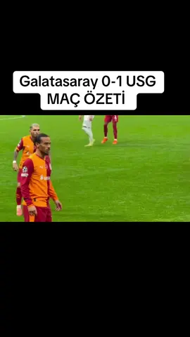 GALATASARAY 0-1 UNION SAINT GILLOISE MAÇ ÖZETİ UCL2025  #keşfet #fyppppppppppppppppppppppp #fyp #galatasaray #ucl 