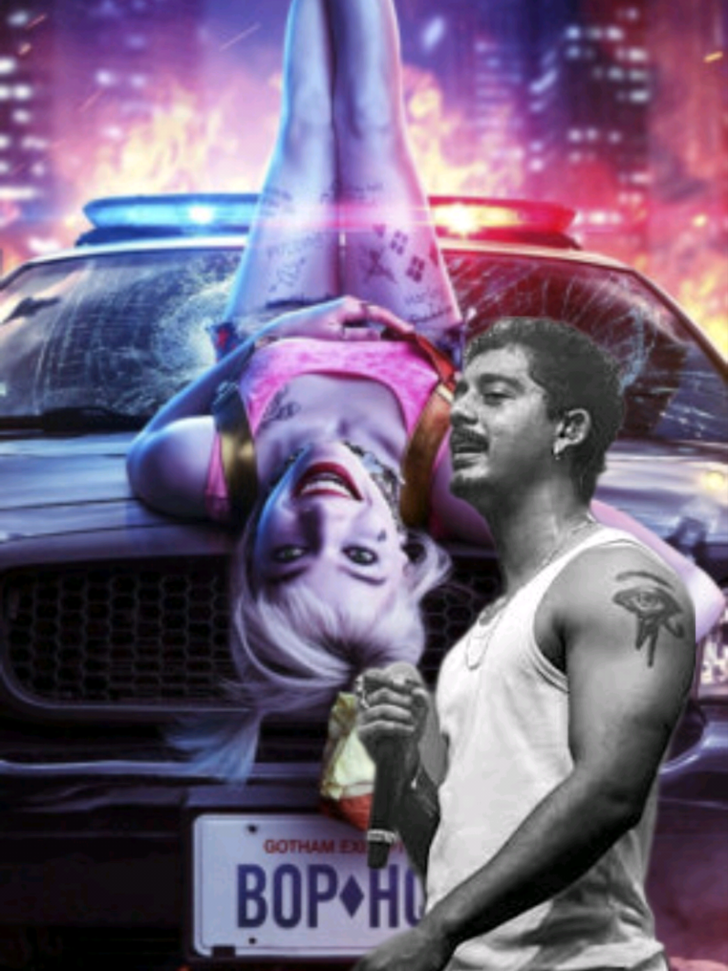 A Doodle A Day 10 🦸 DC Comics ⭐ Drawing AQUAMAN'S TRIDENT 🔱 and HARLEY QUINN'S GUN 🔫 ..To HANUMANKIND & KALMI 🎶 BIG DAWGS ?? 🤔 #fyp #sketch #artwork #harleyquinn #bigdawgs 