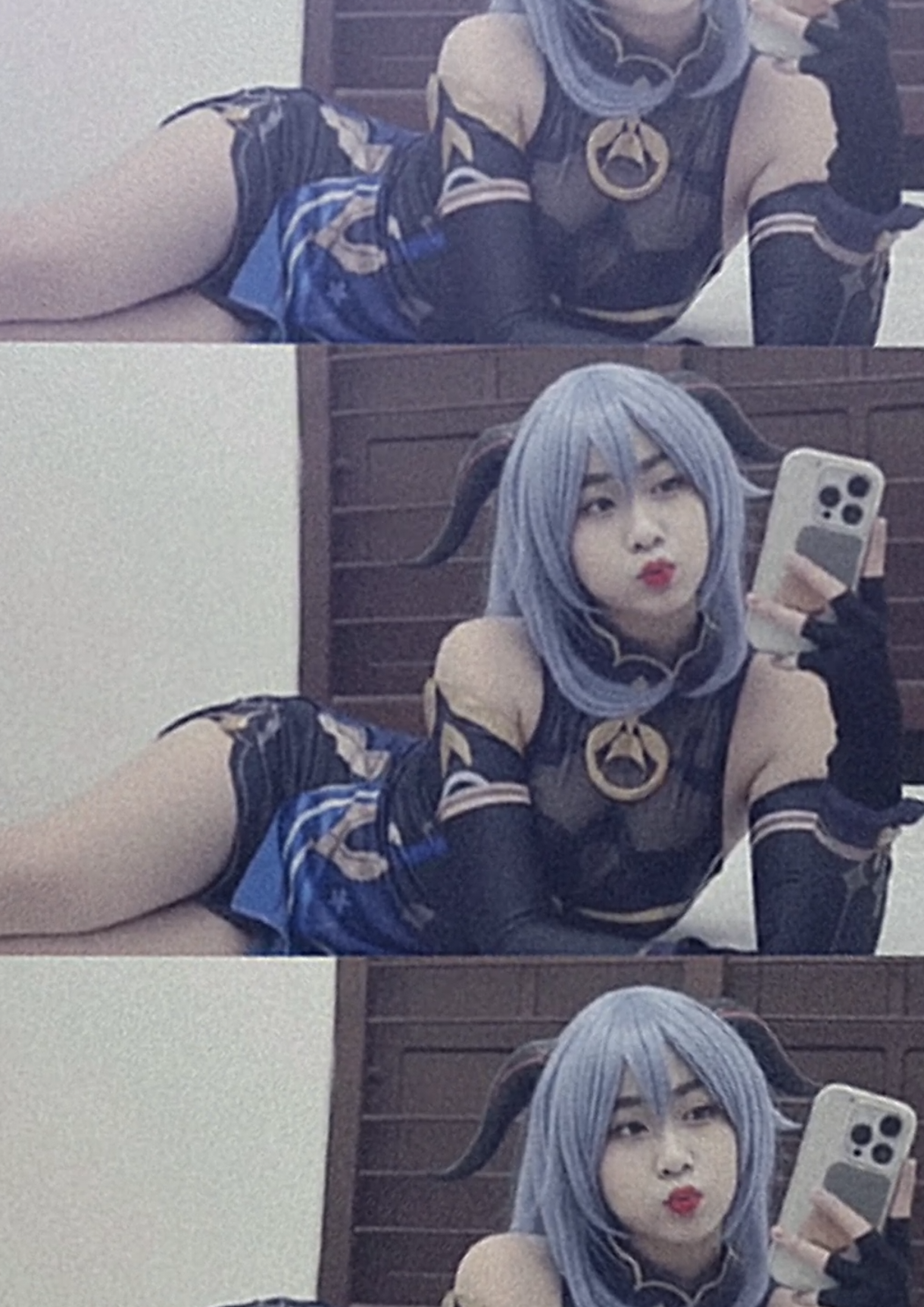 shift malam 🤭 #cosplay #ganyu #GenshinImpact #fypシ゚ #fyp 