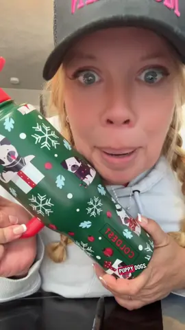 The perfect tumblers do exist!!! do you know anybody that loves Christmas puppies and tumblers? This is the perfect gift for them.!!!! Super cute 36 ounce tumblers!! #Puppies #Dogs #Tumblers #BlackFridayTikTokShop 