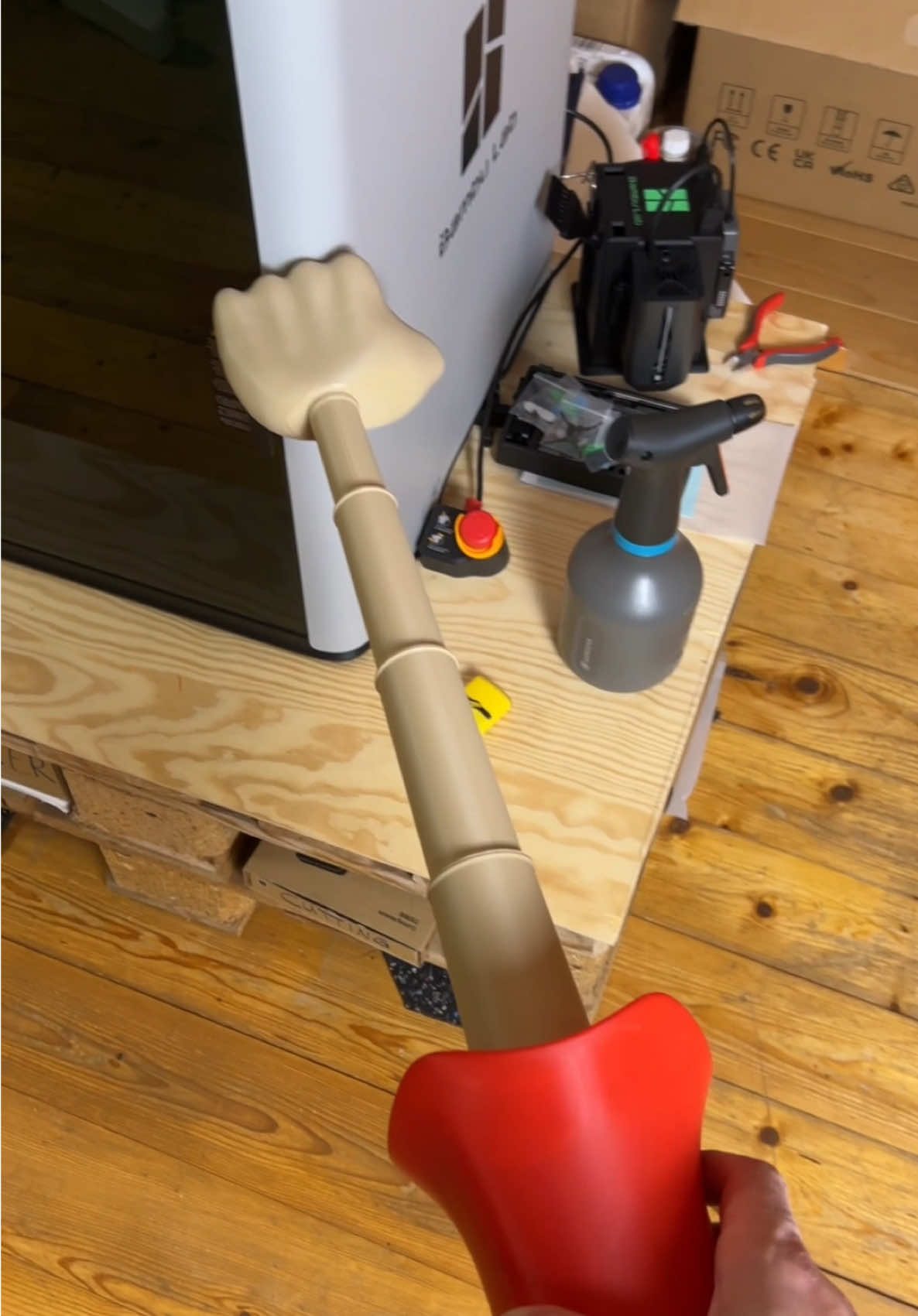 Luffy's telescopic fist🤩#onepiece #luffy #gomugomunomi #toy #3dprinting Makerworld model number: 799672