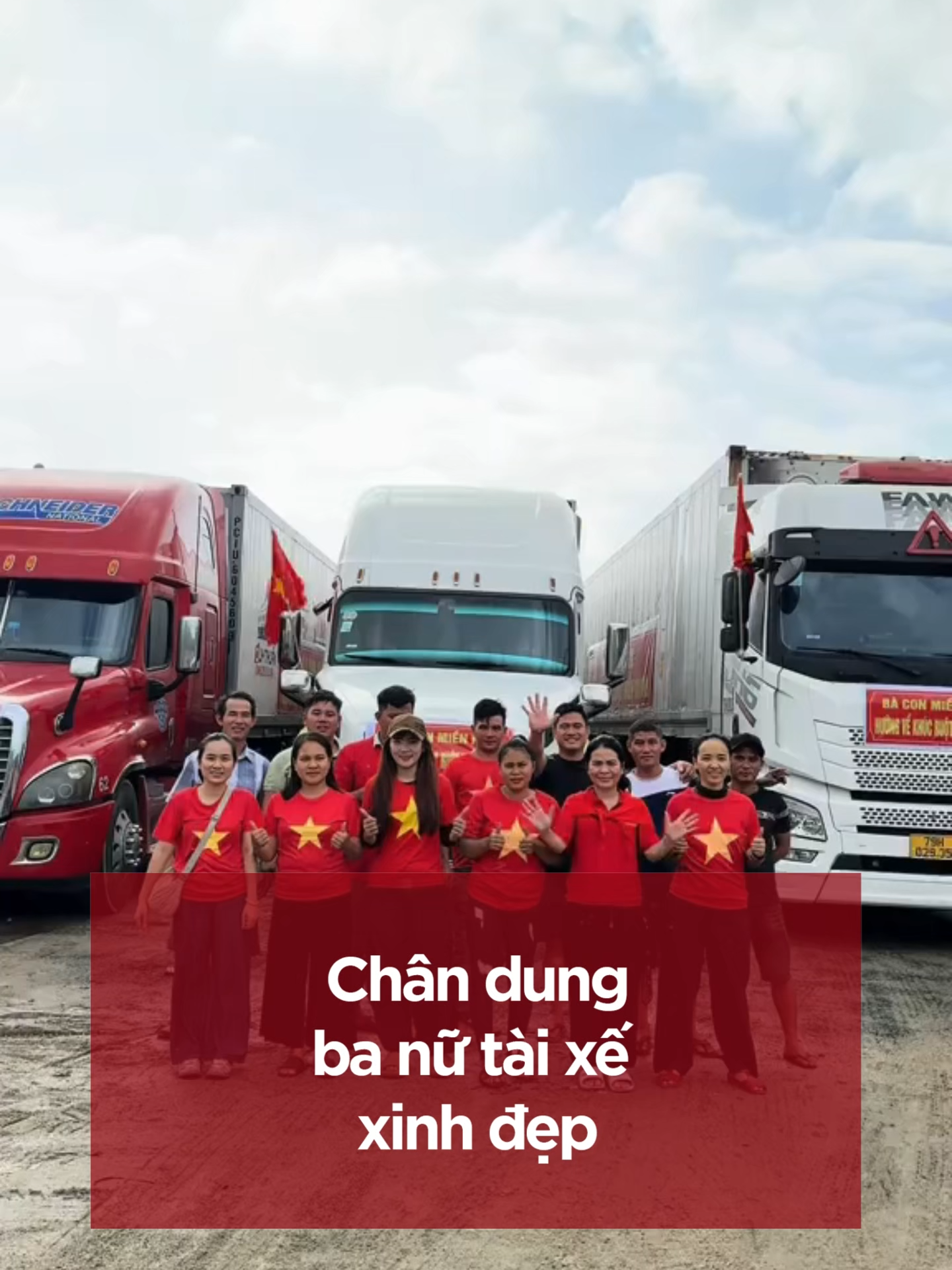 Chân dung ba nữ tài xế đang gây “sốt” trong những ngày lũ lụt ngỡ ngằng trước nhan sắc như hotgirl #tuyenvanhoa #tvhnews #tvhxahoi #tintuc #fbnews