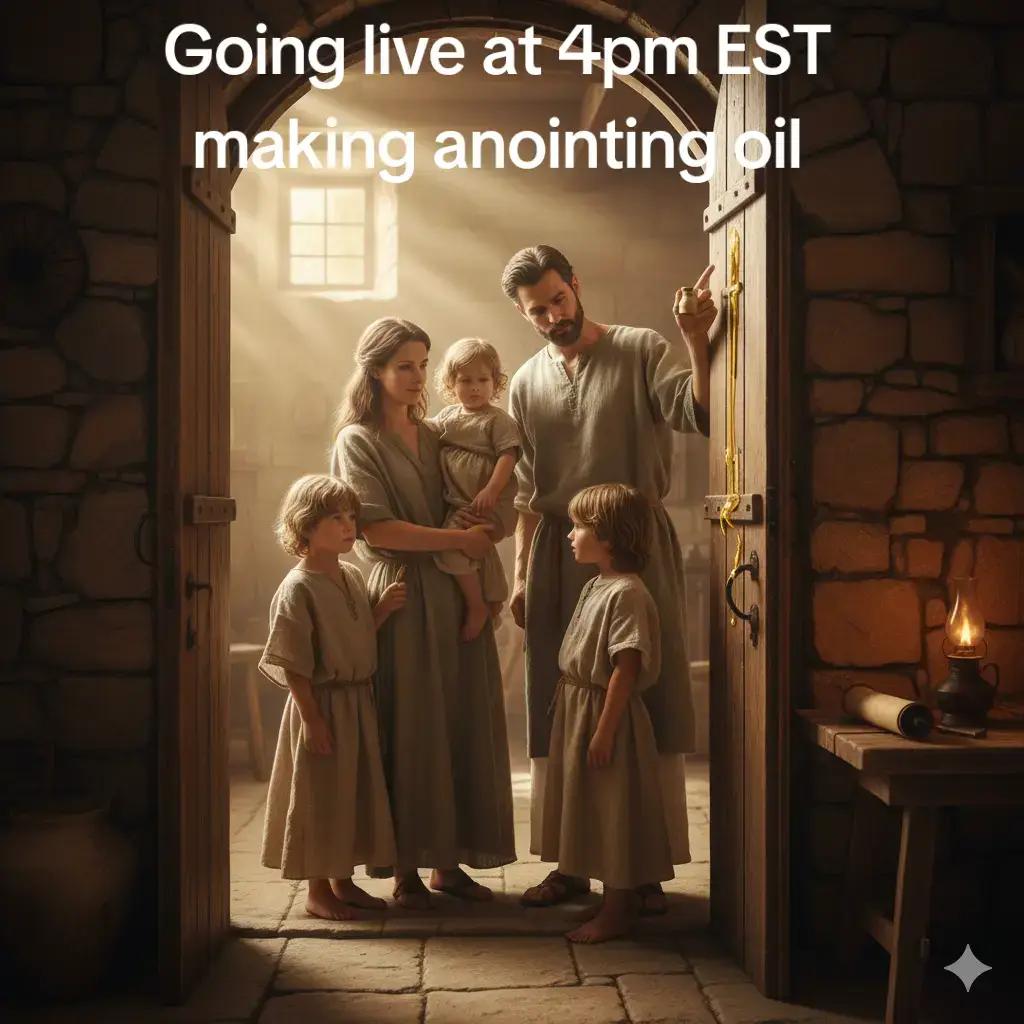 Anointing oil will be the topic of today's live 4pm EST  #christiantiktok #christian #anointing #protection #genx 