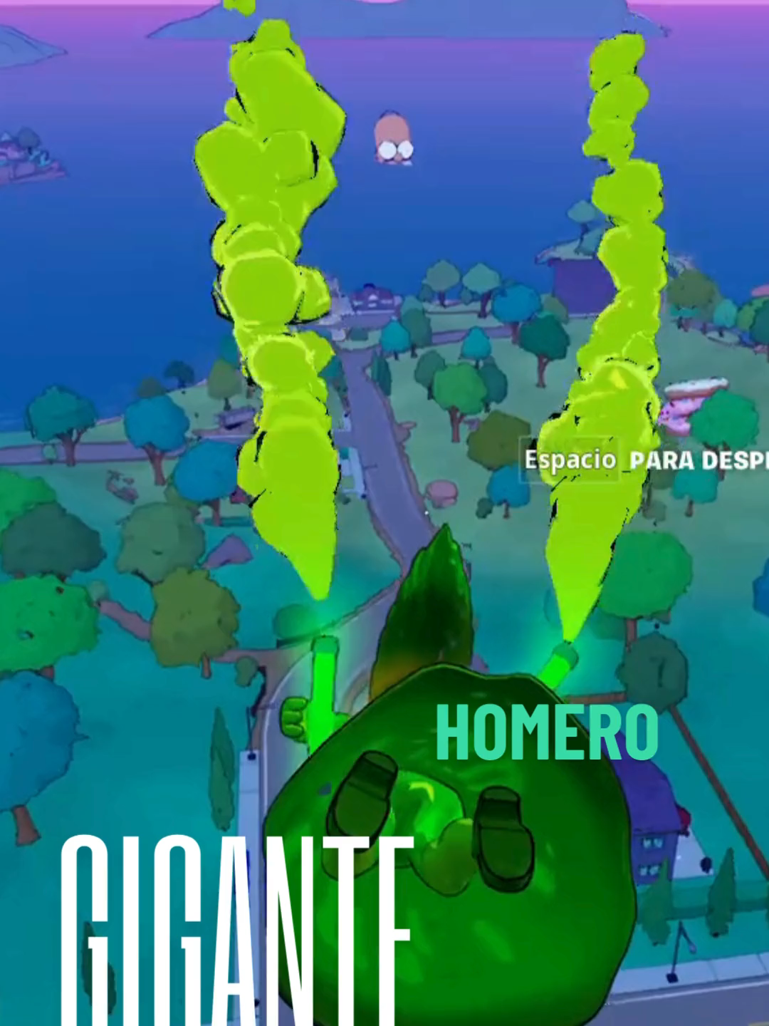 Fortnite Homero gigante.