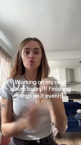 I can’t wait to show you my new songs they’re really normal!!!