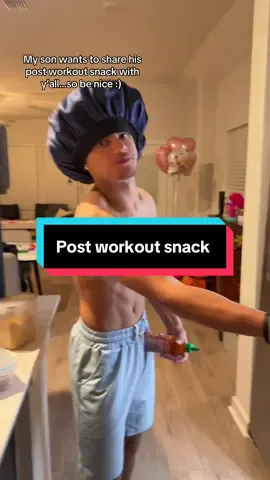 Go follow @Im.nico #postworkoutsnack #lifewithateenager #momlife 