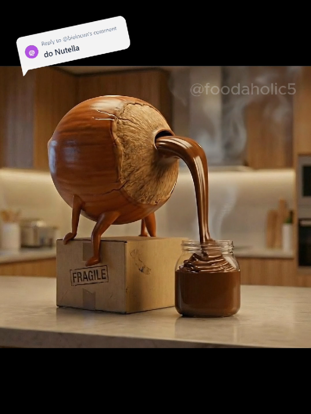 Nutella Secret| Best Food Parody 🐔🍜🥨🍭 #foodparody #foodaholic #FoodTok #chicken #nutella 