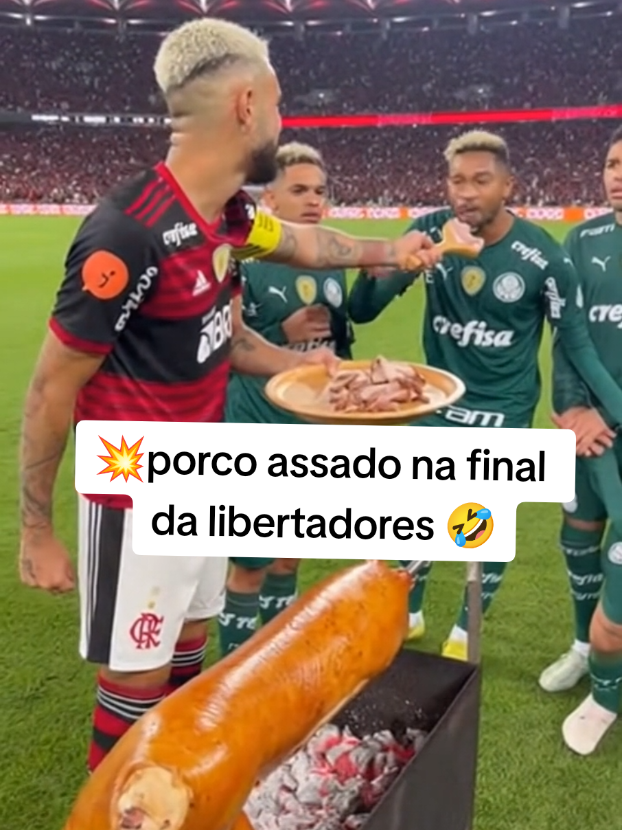flamengo já tá assando o porco inteiro #flamengo #palmeiras #finaldalibertadores #libertadores #futbol 