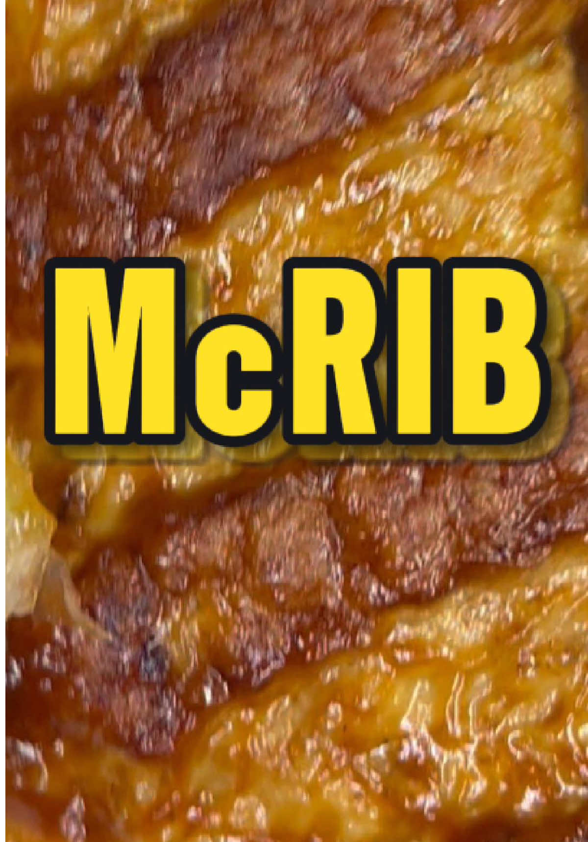 Slopping the infamous McRib. Will the Slopman survive? #food #Foodie #foodreview #mcdonalds #foodtiktok 