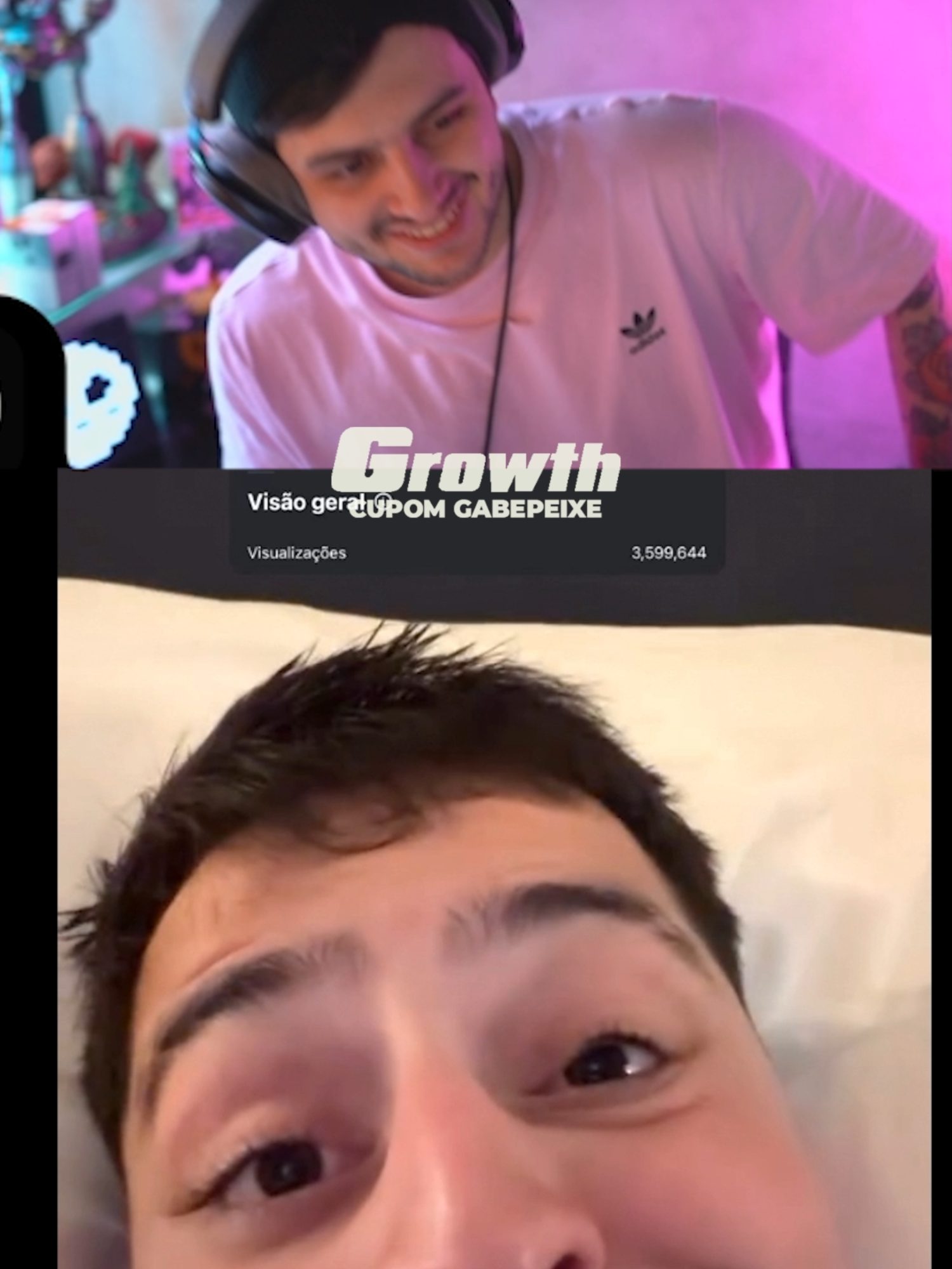 O Coringa mentiu bem aqui!! kkkkkkk #cortesgabepeixe #gabepeixe #loudgg #gabe #loudgabepeixe #react #loudcoringa